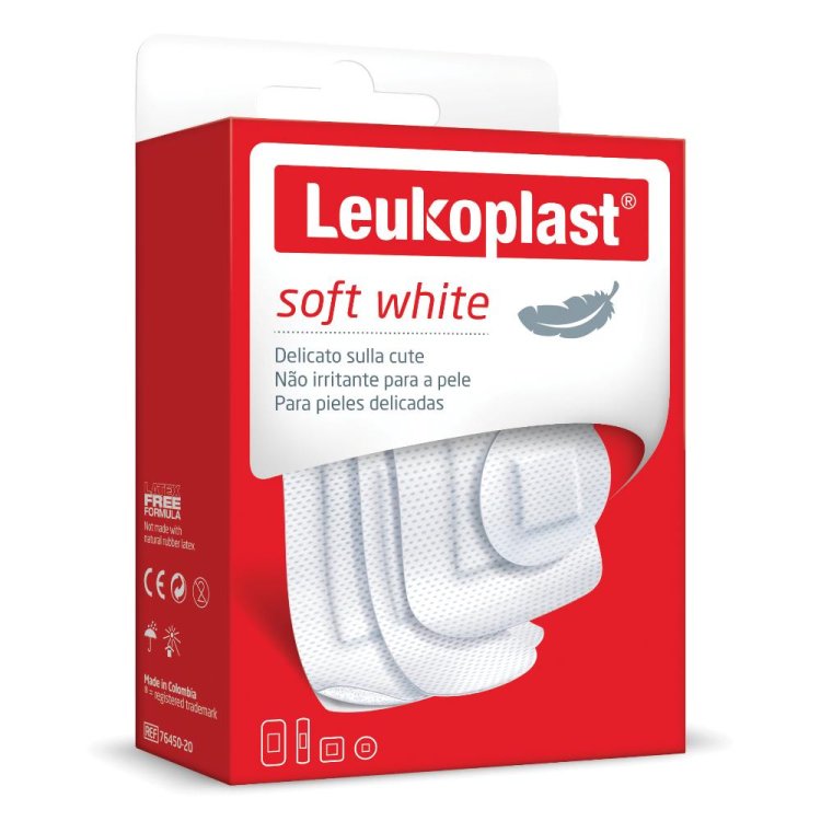 LEUKOPLAST Soft White Ass.40pz