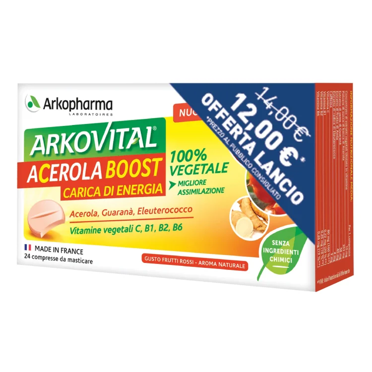 ARKOVITAL Acerola Boost 24Compresse ARKOVITAL Acerola Boost 24Compresse