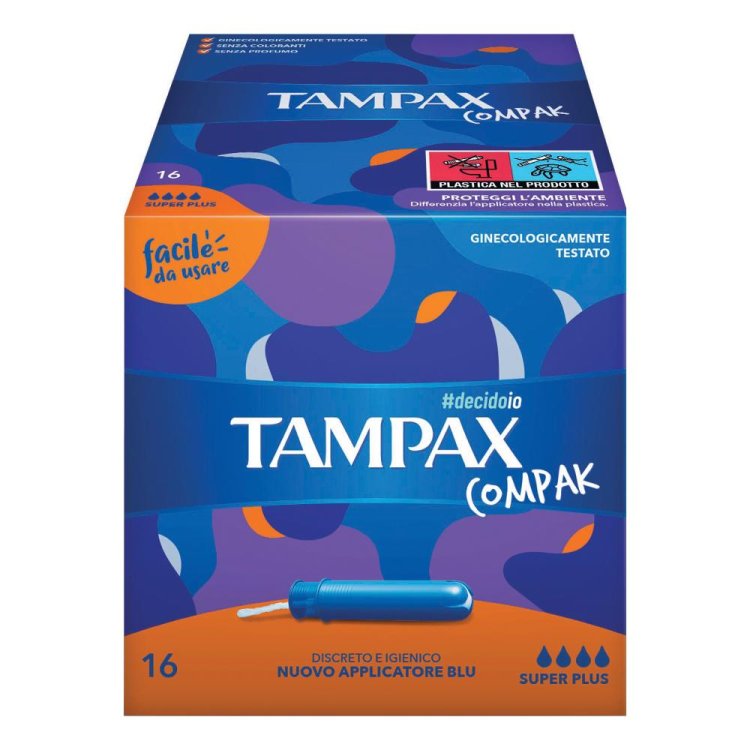 TAMPAX COMPAK Super Plus 16 Pz