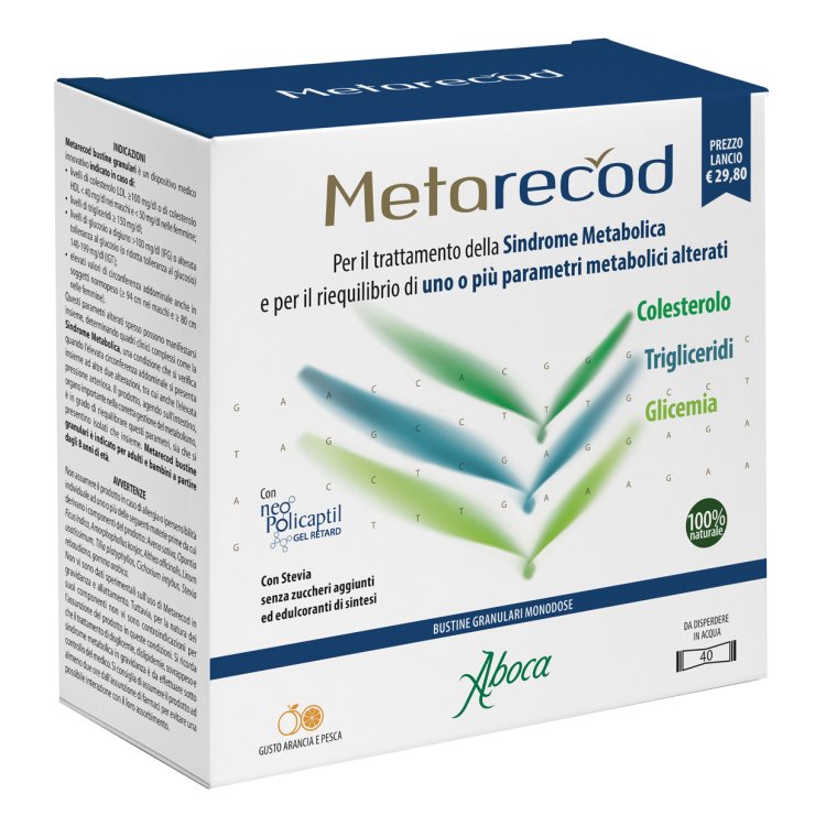 Metarecod - Colesterolo, trigliceridi, glicemia
