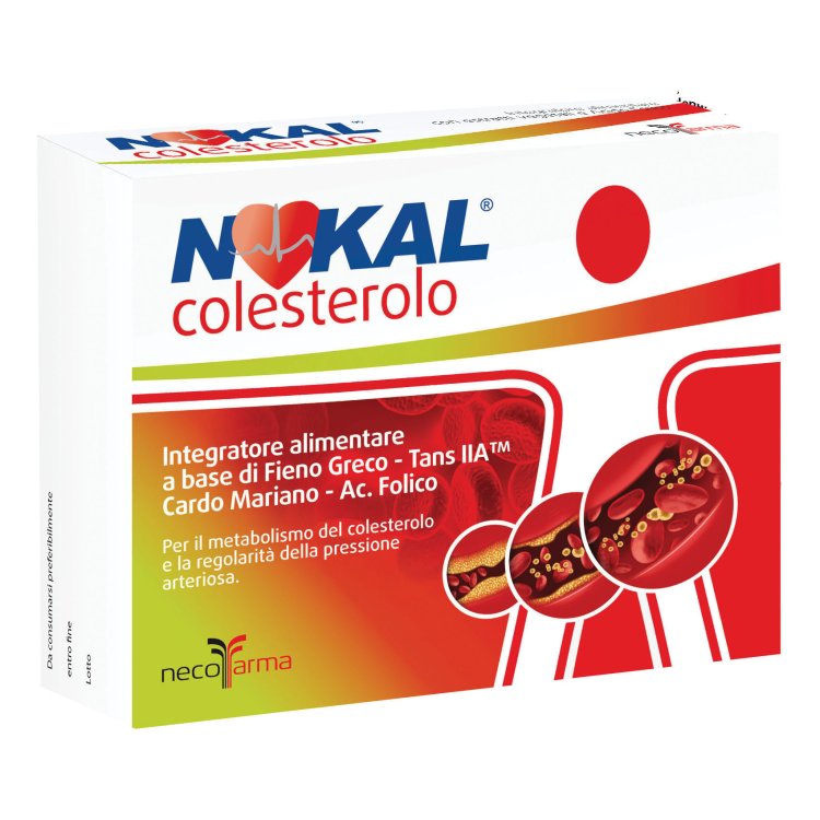 NOKAL Colesterolo 30 Compresse