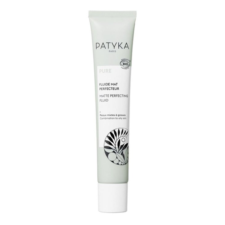 Patyka Fluido Opacizzante Perfezionatore - Crema viso anti imperfezioni per pelle mista e grassa - 40 ml