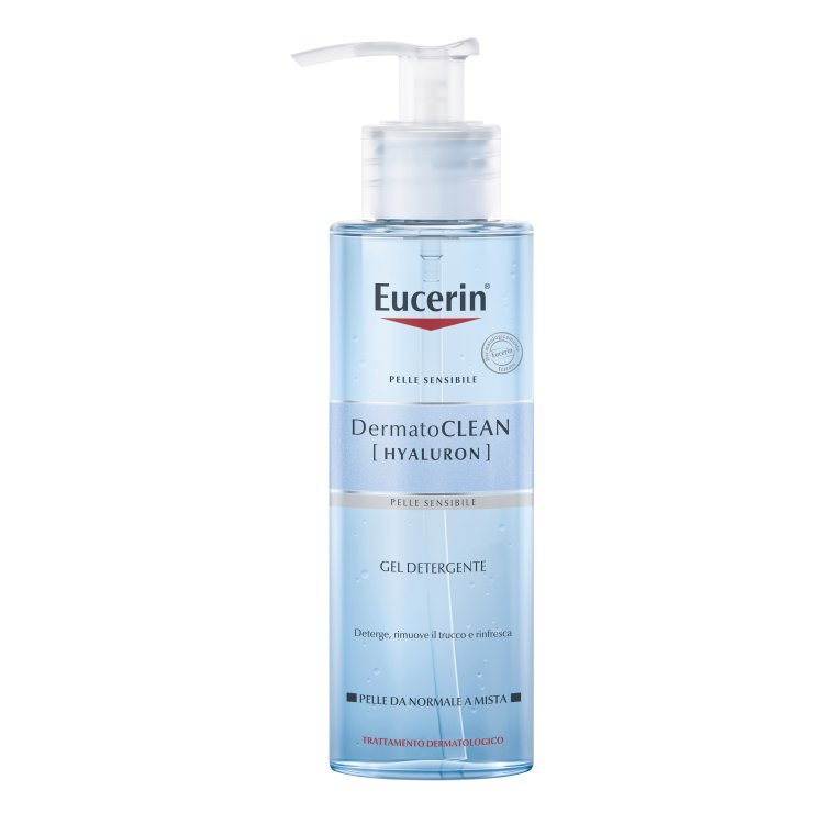 Eucerin DermatoClean Gel Detergente - Gel detergente struccante - 200 ml