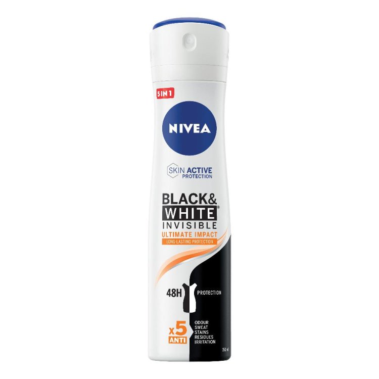 NIVEA DEO AID SPR B/WHITE INVISI15