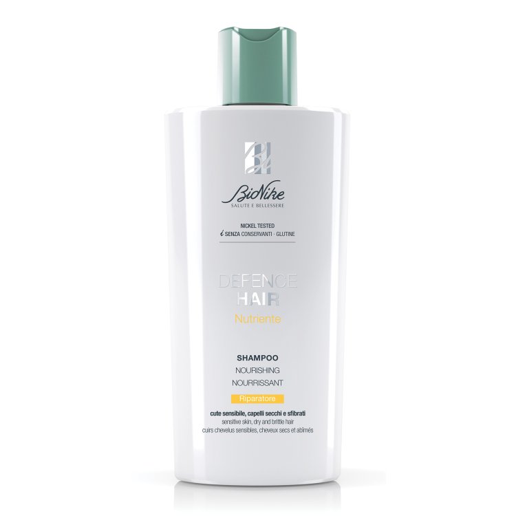 Defence Hair Shampoo Nutriente - Adatto per capelli secchi e sfibrati o per cute sensibile - 200 ml