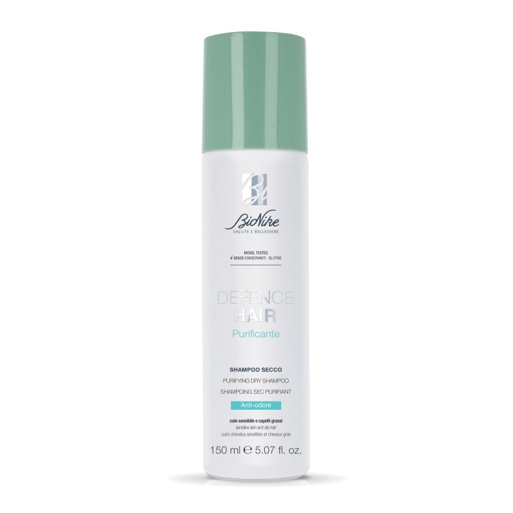 Defence Hair Shampoo Secco Purificante - Adatto per capelli grassi e cute sensibile - 150 ml