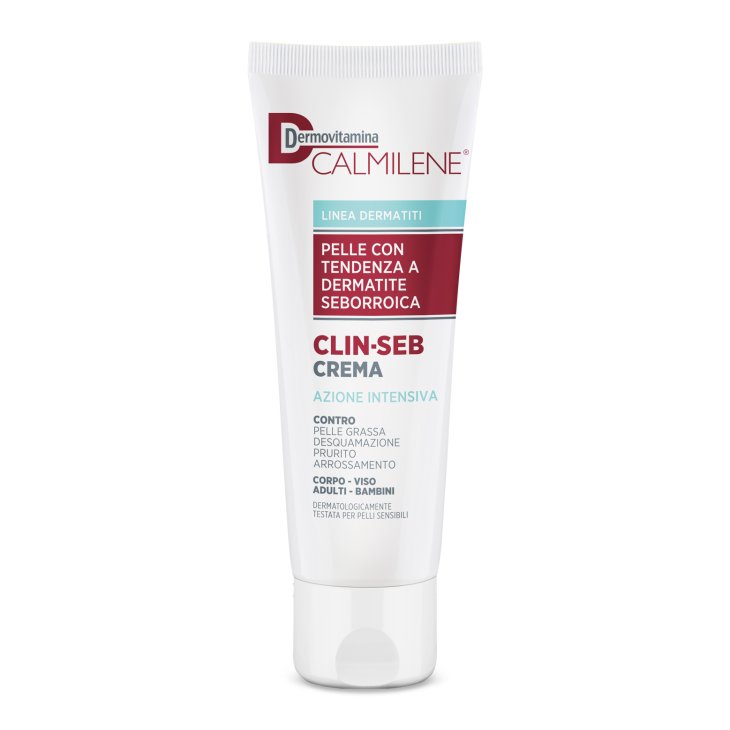 Dermovitamina Calmilene Clin-Seb Crema - Crema intensiva per pelle tendente a dermatite seborroica - 50 ml