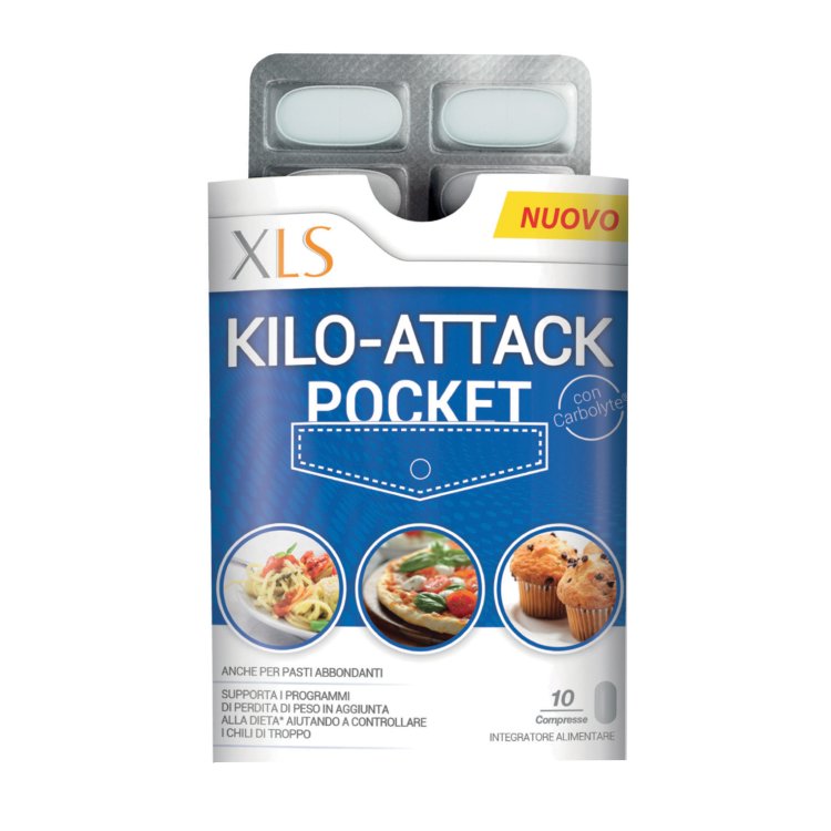 Xls Kilo Attack Pocket 10Compresse