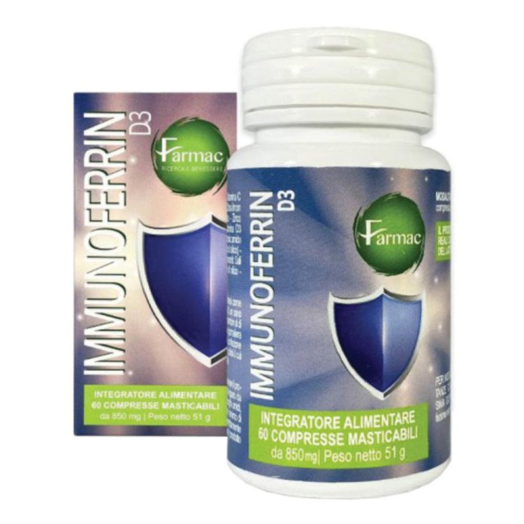 IMMUNOFERRIN D3 60Cpr Orosol.