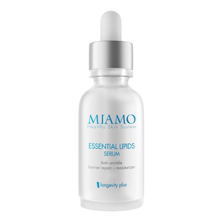 Miamo Longevity Plus Essential Lipids Serum - Siero idratante ed antirughe per pelle secca e sensibile - 30 ml