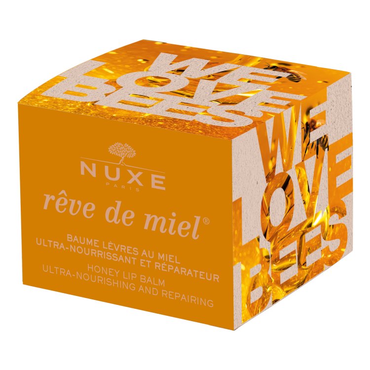 Nuxe Reve De Miel - Balsamo labbra al miele Ultra nutriente e Riparatore - Edizione We Love Bees 15 g