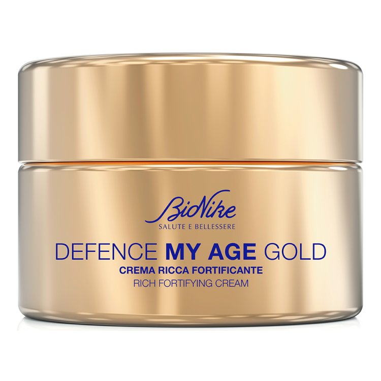 Bionike Defence My Age Gold Crema Ricca - Crema giorno fortificante antietà - 50 ml