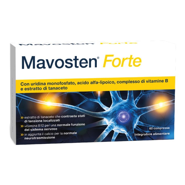 Mavosten Forte - Integratore per il benessere del sistema nervoso - 60 Compresse