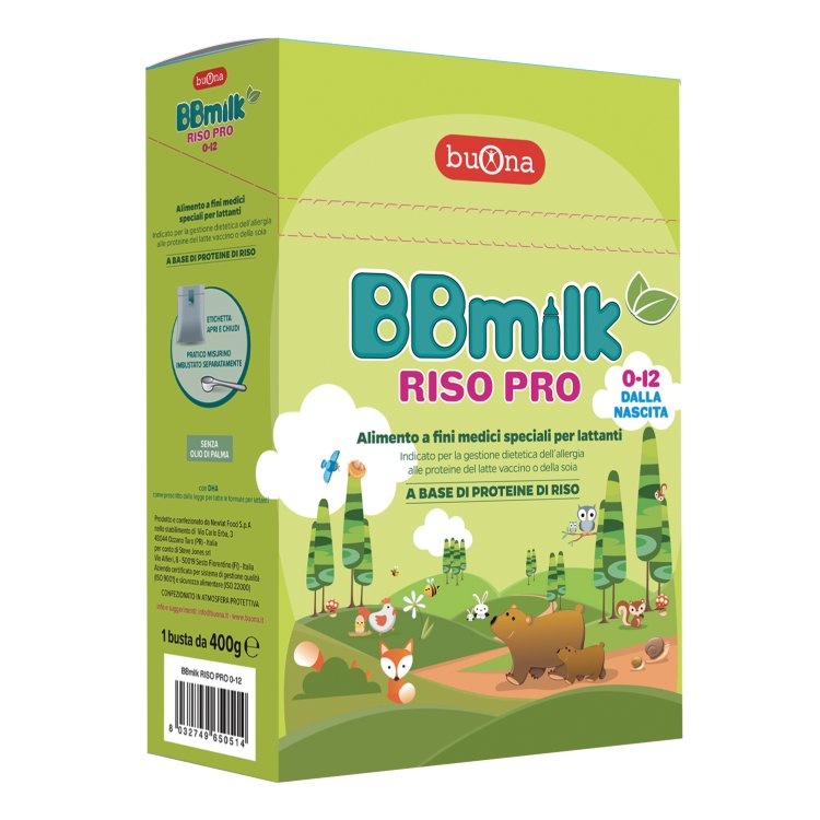 BB Milk 0-12mesi Pro 400g