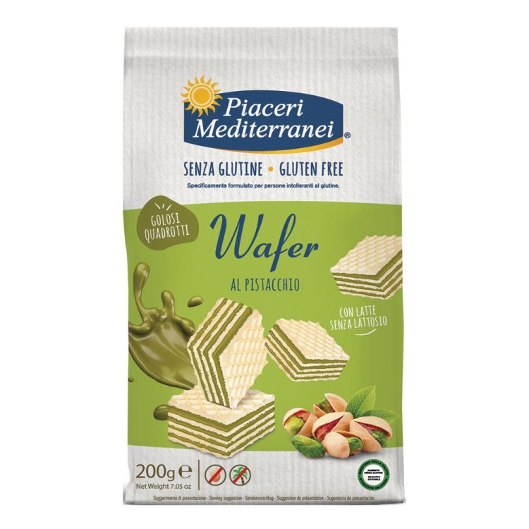 PIACERI MED.Wafer Pistacc.200g