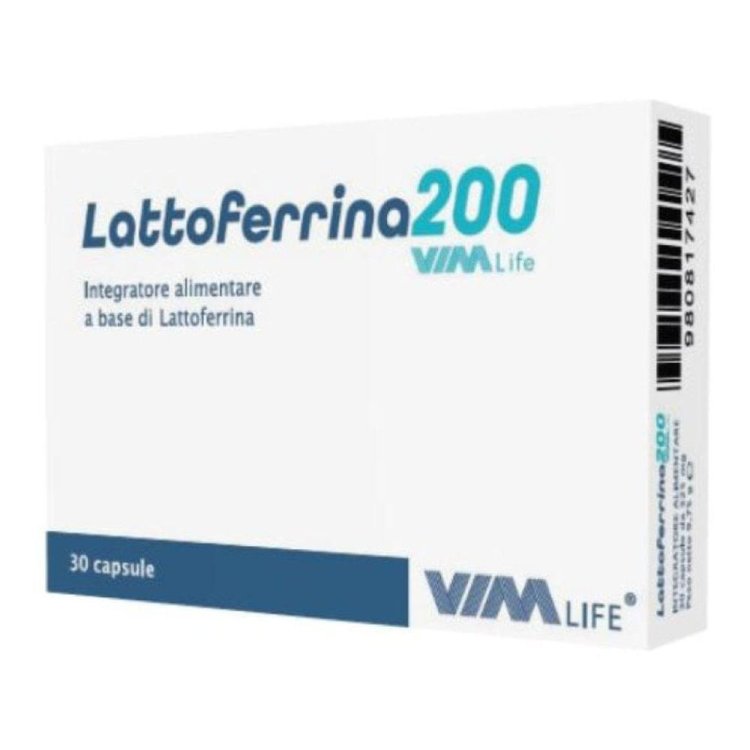 Lattoferrina 200 - Integratore alimentare a base di Lattoferrina - 30 Capsule Lattoferrina 200 - Integratore alimentare a base di Lattoferrina - 30 Capsule