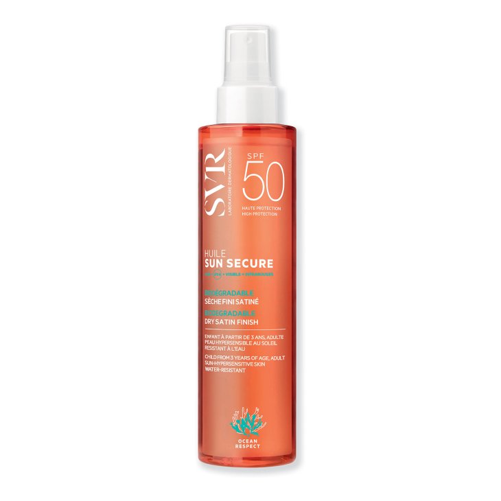 Svr Sun Secure Olio SPF50 - Olio con protezione solare per viso, corpo e capelli - 200 ml Svr Sun Secure Olio SPF50 - Olio con protezione solare per viso, corpo e capelli - 200 ml