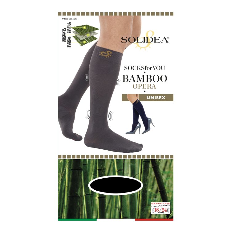 SOCKS FY Bamboo Opera Blu 3-L