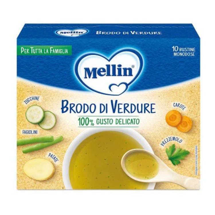 MELLIN Brodo Verdure 10 Buste