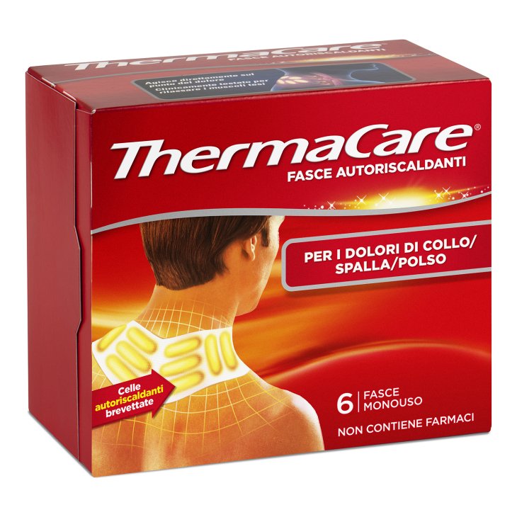 ThermaCare - Fasce Autoriscaldanti per i Dolori di Collo Spalla e Polso - 6 fasce