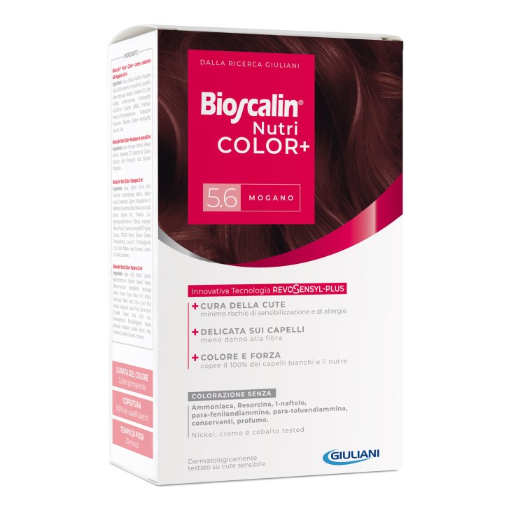 Bioscalin Nutricolor Tintura numero 5.6 - Tinta capelli colore Mogano