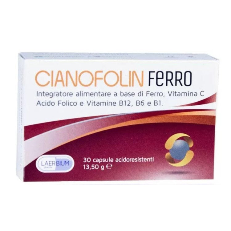 CIANOFOLIN Ferro 30 Capsule CIANOFOLIN Ferro 30 Capsule