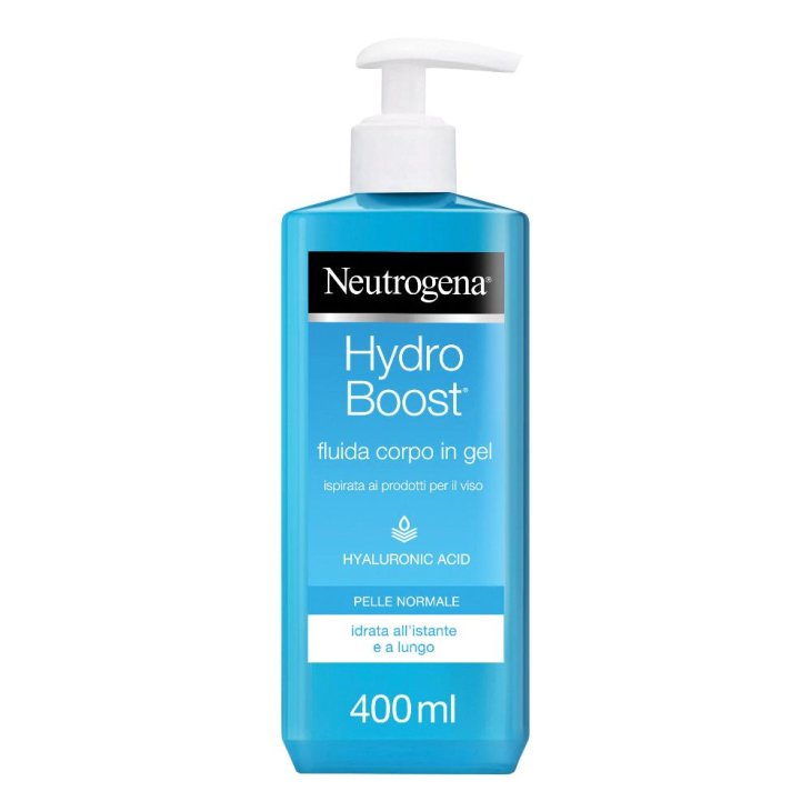 Neutrogena Hydro Boost Crema Corpo Fluida - Crema gel corpo con Acido Ialuronico - 400 ml