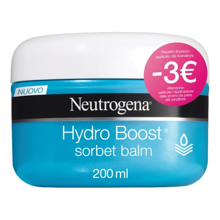 Neutrogena Hydro Boost Sorbet - Balsamo corpo rinfrescante con Acido Ialuronico - 200 ml