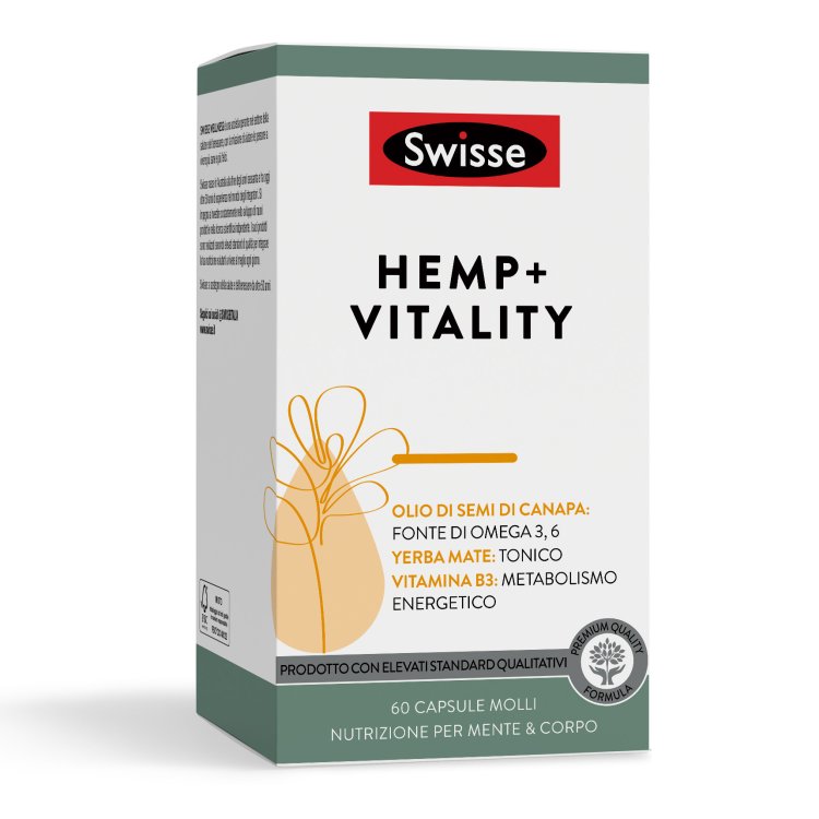 SWISSE HEMP+Vitality 60 Capsule