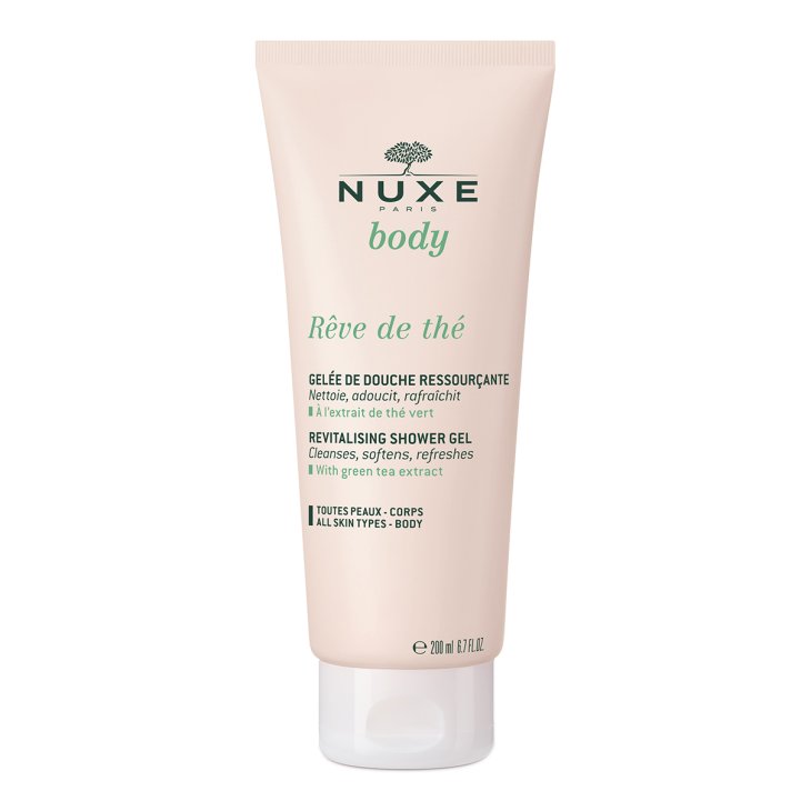 Nuxe Reve de Thè Gel Doccia - Gel doccia rinfrescante e delicato - 200 ml