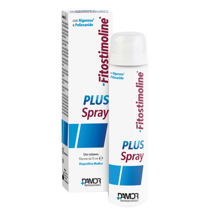 Fitostimoline Plus Spray - Trattamento di piaghe da decubito, ferite, ulcere - 75 ml