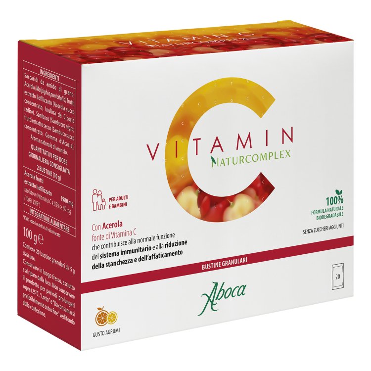 Vitamin C NaturComplex - Integratore di Vitamina C - 20 buste
