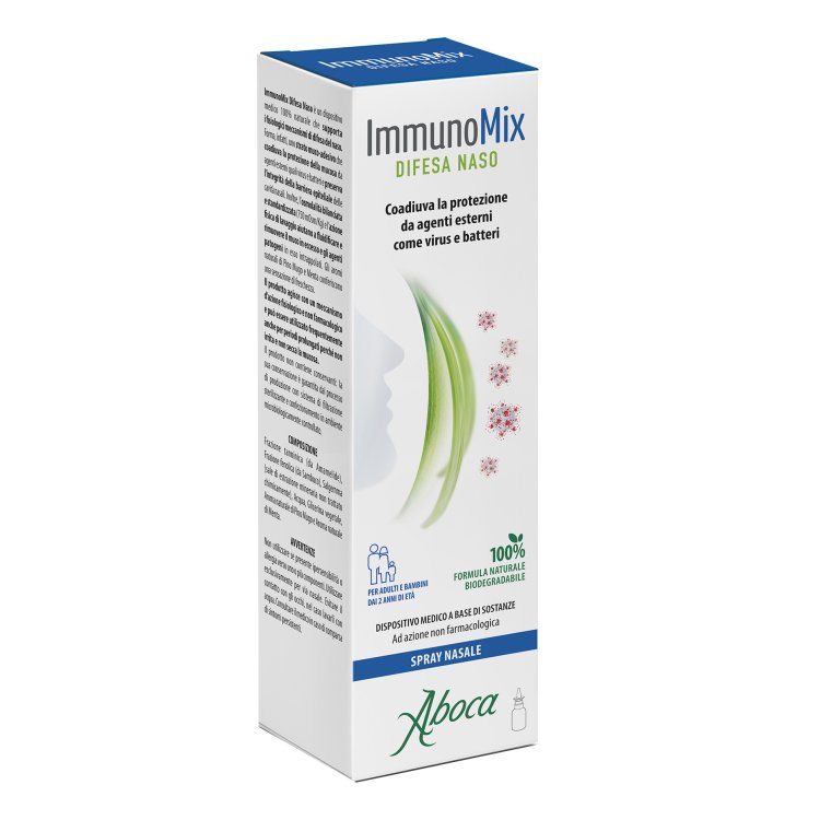 Immunomix Difesa Naso Spray - Protezione da agenti esterni come virus e batteri - 30 ml