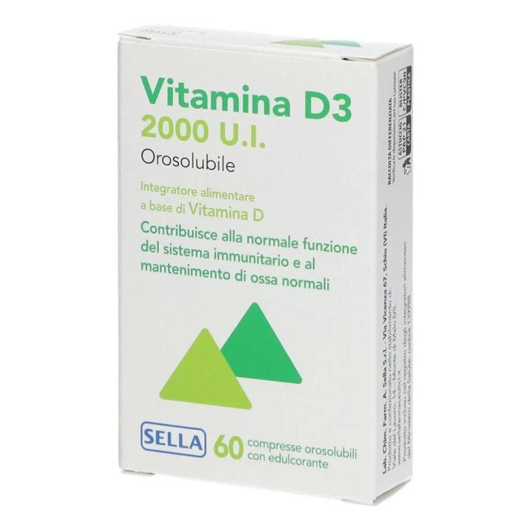 VITAMINA D3 2000UI Oro 60Cpr