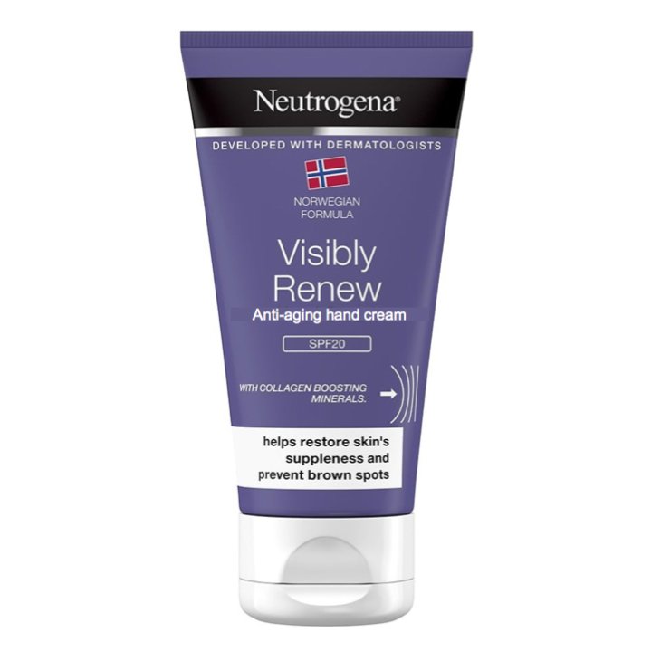 Neutrogena Mani Anti Eta' con Formula Norvegese e SPF20 - Contro le macchie sulla pelle - 75 ml