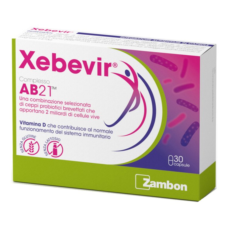 Xebevir - Integratore alimentare per supportare le difese immunitarie - 30 capsule