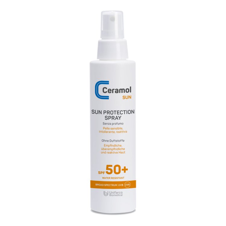 Ceramol Sun Spray solare SPF50+ - Protezione solare molto alta per adulti e bambini - 200 ml