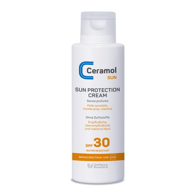 Ceramol Sun Crema solare SPF30 - Protezione solare alta per adulti e bambini - 200 ml