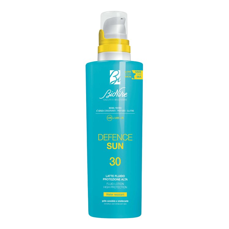 Bionike Defence Sun Latte Fluido SPF30 - Protezione solare alta - 200 ml