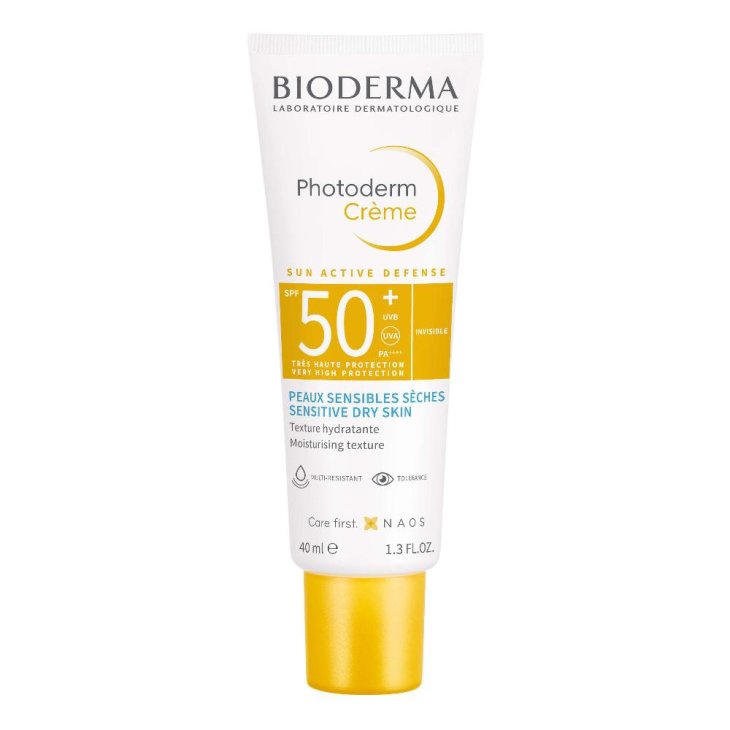 Bioderma Photoderm Crème SPF50+ - Protezione viso per pelle secca e sensibile - 40 ml Bioderma Photoderm Crème SPF50+ - Protezione viso per pelle secca e sensibile - 40 ml