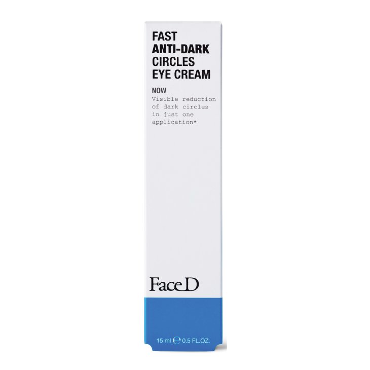 FaceD Crema Contorno Occhi Anti-Occhiaie - Illuminante dello sguardo - Pelli scure 15 ml