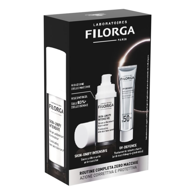 Filorga Cofanetto Zero Macchie - Skin unify Intensive siero 30 ml + Uv-Defence SPF50+ solare 40 ml