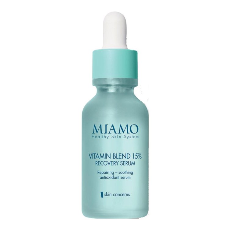 Miamo Skin Concerns Vitamin Blend 15% Recovery Serum - Siero viso riparatore, lenitivo e antiossidante - 30 ml