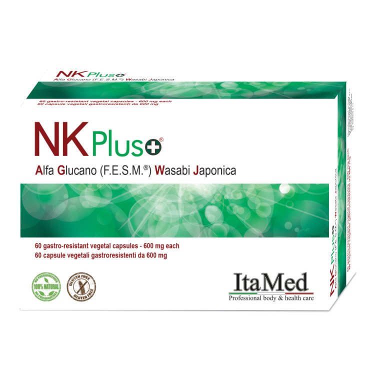 NK Plus - Integratore alimentare per il sistema immunitario - 60 capsule