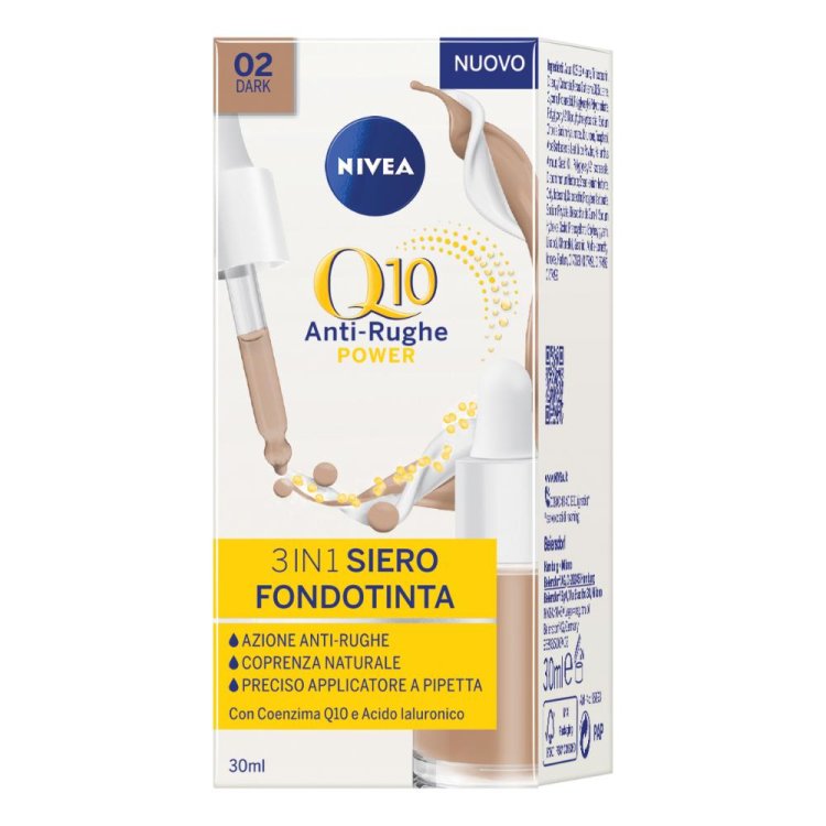 NIVEA Q10 ARUGH 3IN1 SIER FTA DARK