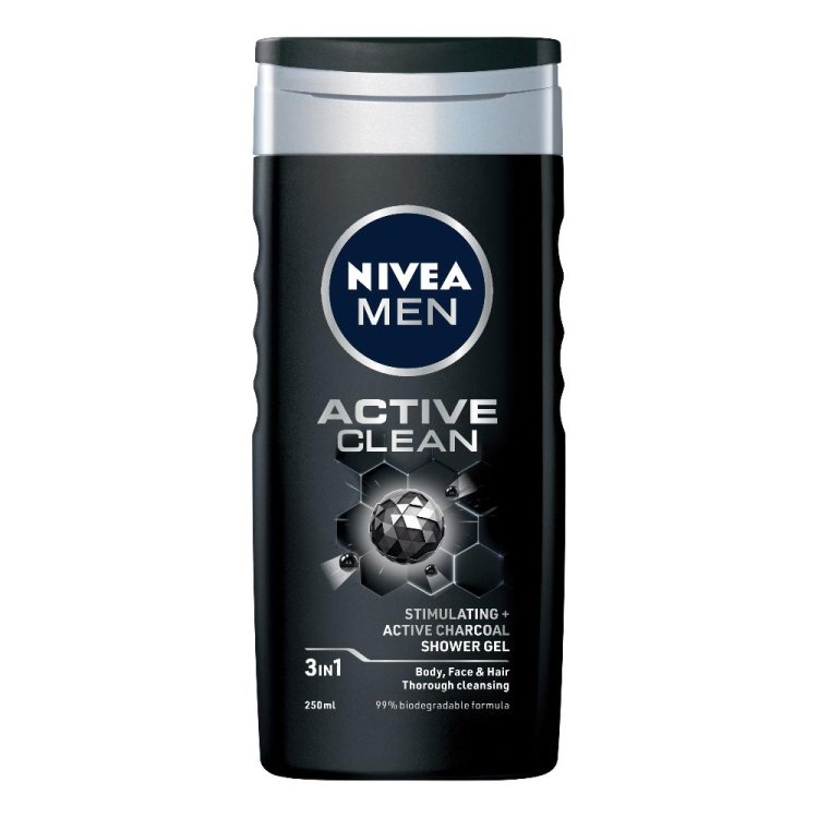 NIVEA D/S MEN ACTIVE CLEEN 250 ML