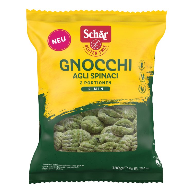 SCHAR Pasta Gnocchi Spin.300g