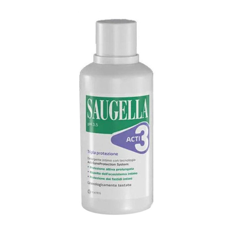 Saugella Acti3 Detergente Intimo 500 ml