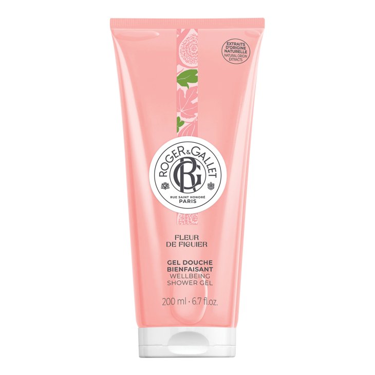 Roger & Gallet Gel Douche Fleur de Figuier - Gel doccia al profumo floreale e fruttato - 200 ml