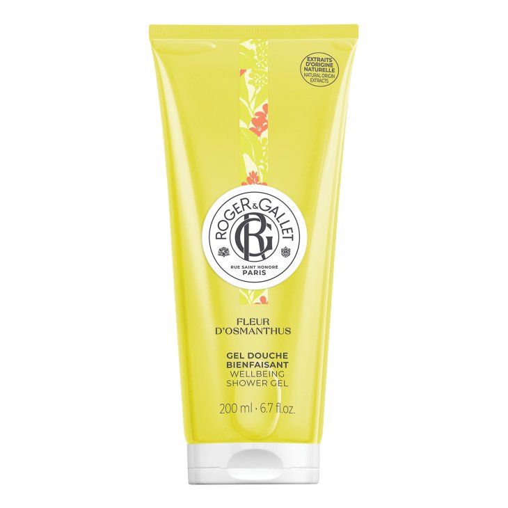 Roger & Gallet Gel Douche Fleur D'Osmanthus - Gel doccia al profumo fruttato - 200 ml 